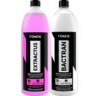 Kit Limpeza De Tecidos Estofados Extractus Bactran 1,5l Concentrado Vonixx