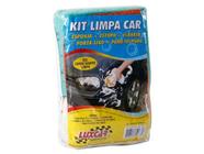Kit Limpeza para Carros 5 Peças - Luxcar 2675