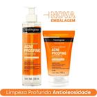 Kit Limpeza Sabonete Gel Acne Proofing + Esfoliante Acne Proofing Neutrogena Pele Mista Oleosa Acneica