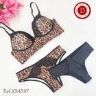 Kit lingerie Animal Print TM P