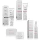 Kit Linha Dermosex Clareador Esfoliante Hidratante E Tônico