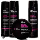 Kit Liso Absoluto Kbell (shampoo/cond/leavein/masc) 250ml