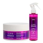 Kit Liso Mágico 1 Máscara 240g 1 Fluido 200ml Lowell