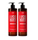 Kit Liso Maravilha Shampoo e Condicionador 300ml Widi Care
