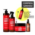 Kit Liso Maravilha Widi Care Shampoo Máscara Sérum Fluido