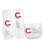 Kit Liso Nobre Amavia Cabelo Shampoo Condicionador Máscara