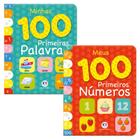 Kit Livro Almofadado Meus 100 primeiros números e 100 Palavras