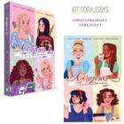 Kit livro corajosas - livro corajosas 2 meninas jovens adolescentes