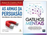 Kit Livro Gatilhos Mentais + As Armas Da Persuasão