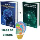 Kit Livros Atlas E Protocolos Auriculoterapia + Mapa 