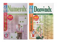 Kit Livros Coquetel Dominox Numerox 144 Páginas Cada