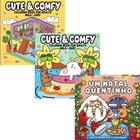 Kit Livros de Colorir: Um Natal Quentinho + 2 Livros Cute & Comfy(Cozy Friends) - Kit de Livros