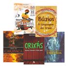 Kit Livros Esotéricos Umbanda Orixás Búzios Religião Afro