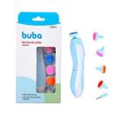 Kit Lixa de Unha Elétrico Infantil Com LED Buba