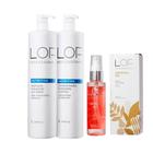 Kit Lof Shampoo + Cond. Nutritive 1L +Oil Crystal