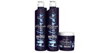 Kit Loiras Platinada Troia 3 Passos Sh + Cond + Máscara 500G