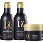 Kit Lokenzzi Reestruturador Shampoo / Condicionador / Máscara - Regeneração e Hidratação Profunda