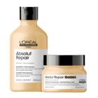 Kit loreal absolut repair gold light sh 300ml+mascara 250ml