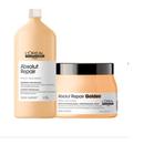 Kit LOréal Absolut Repair - Shampoo 1,5L + Máscara Golden 500g