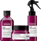 Kit Loreal Curl Expression Shampoo, Máscara e Leave-in