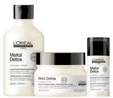 Kit LOreál Metal Detox Sh 300ml+ Másc 250ml+ Leave-in 100ml