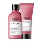 Kit loreal pro longer shampoo 300ml+condicionador 200ml