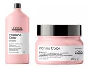 Kit LOréal Vitamino Color - Shampoo 1,5L + Máscara 250g