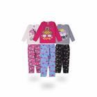 Kit Lote 3 Conjuntos Infantil Feminino Roupa de Inverno Meia Estação Infantis