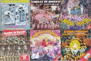 Kit-lote 6 Vinil/lps Carnaval Dos Anos 80-1983-84-87-88-89