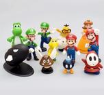 Kit Lote Bonecos Miniaturas Super Mario Bros Donkey Kong F4
