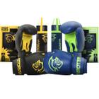 Kit Luva de Boxe e Muay Thai + Saco de Pancadas Infantil - 6Oz - Pretorian