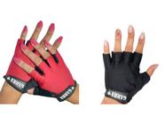 kit Luva Para Academia Meio Dedo Proteção Para Mão Treinos Musculação Ginastica