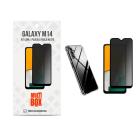 Kit M14 - Capa Transparente + Pelicula de Ceramica Fosca Matte Samsung Galaxy M14