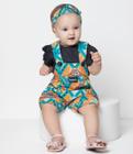 Jardineira Romper Ariel Sereia Body Roupa Bebe Menina Concha - Mimos da  Babih - Jardineira para Bebês - Magazine Luiza