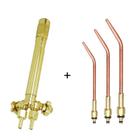 Kit maçarico de solda 201 acet + 3 extensões.