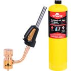 Kit Maçarico Portátil Automático + Cilindro De Gás Map Proline 400g Worker - 887773 / 991600