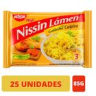 Kit Macarrão Inst. Nissin Lámen 85G Galinha Caipira C/25Unid