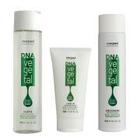 Kit Macpaul Dna Vegetal Shampoo + Condicionador + Leave-in