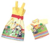 Kit M e e Filho Mundo Bita Fazendinha Juvenil Ateli Iza Rocha