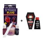 Kit Mágico Slug Maquiagem + Sangue Artificial Falso