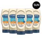 Kit Maionese Light Hellmann'S Squeeze 335G 5 Unidades