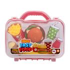 Kit Maleta Fast Food Infantil Com 6 Itens 1550 Paki Toys