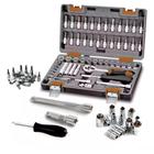 Kit Maleta Jogo de Chave Catraca Completo 57 peças Fortt Preto - KJC001-P