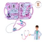 Kit Maleta Médica Enfermeira Infantil - Small Doctor Educativo Brinquedo Criança Menina Doutora