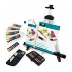 Kit Maleta P/ Desenho e Pintura Acrilica Royal 96 Pçs