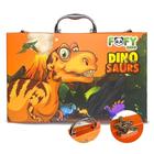 Kit Maleta Pintura Artística 42 Peças Dinossauro