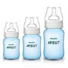 Kit Mamadeira Philips Avent Clássica 125ml 260ml 330ml Azul