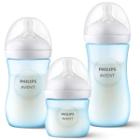 Kit Mamadeiras Pétala Philips Avent 3.0 125ml, 260ml e 330ml Anticólica