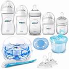 Kit Mamadeiras Philips AVENT Petala 11 Pecas Menino