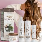 Kit Mandioca - Shampoo, Condicionador, Máscara e Creme de Pentear - Bio Instinto